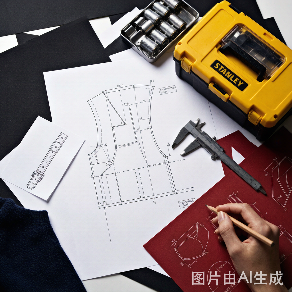 Blueprint Tech Drawing